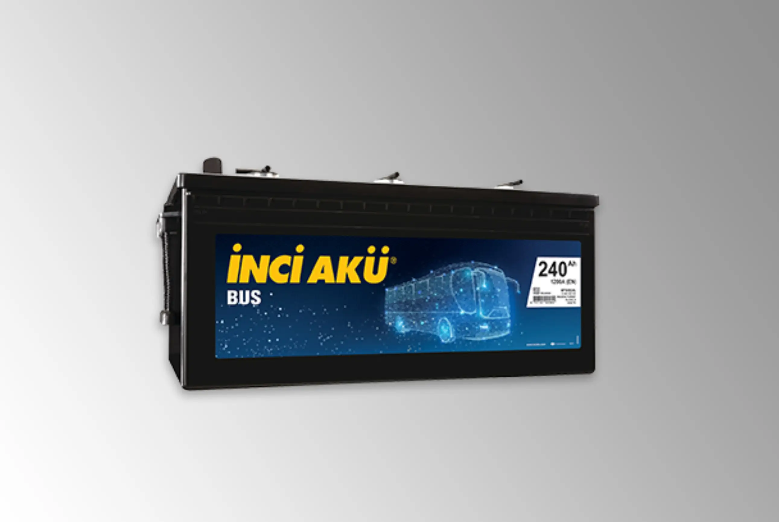 İNCİ AKÜ / ÖZEL SERİ / OTOBUS